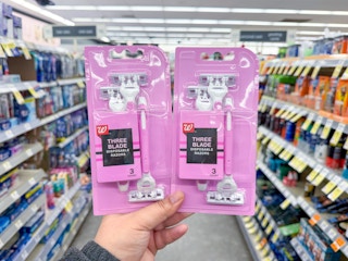 walgreens brand disposable razors