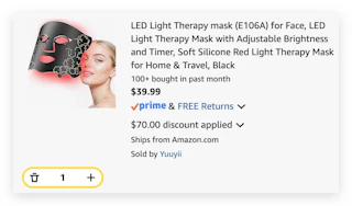 LED Light Therapy mask
