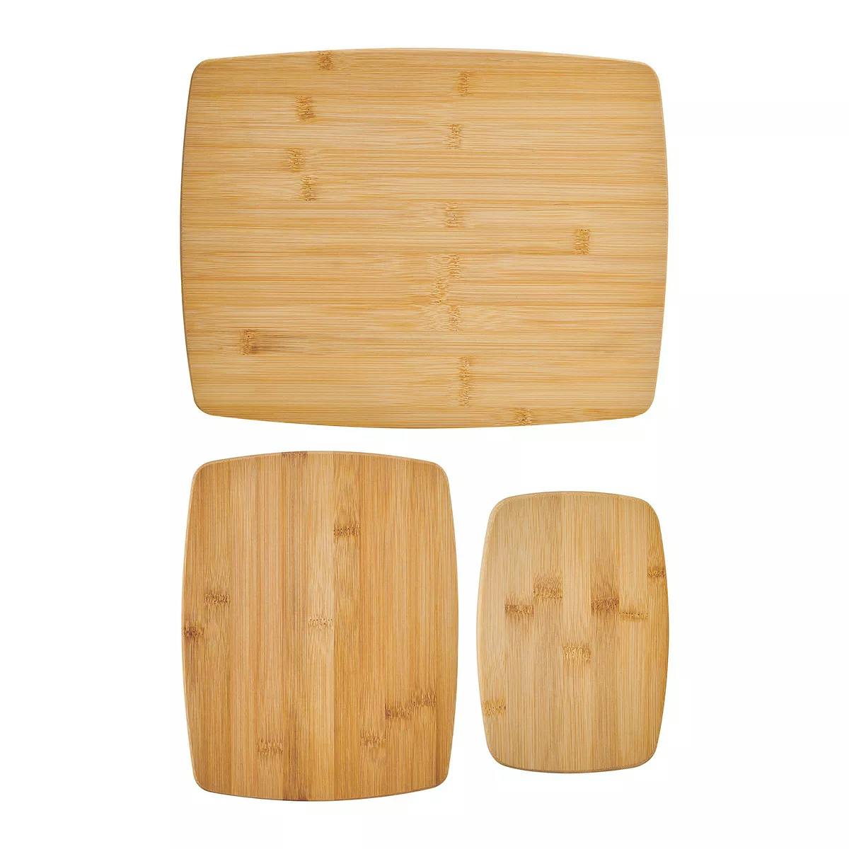 The Big One Bamboo Cutting Board Set