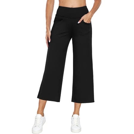 Women's Wide Leg Capri Pants