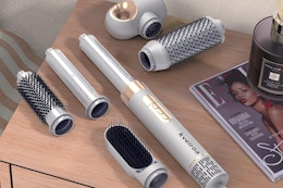 6 in 1 Hot Air Brush & Hair Dryer