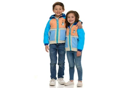 4 Character Toddler Fleece Jackets