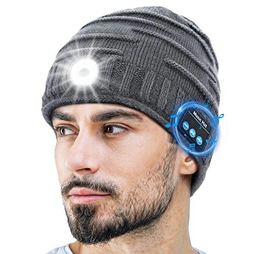 Bluetooth Beanie Hat w/ Light