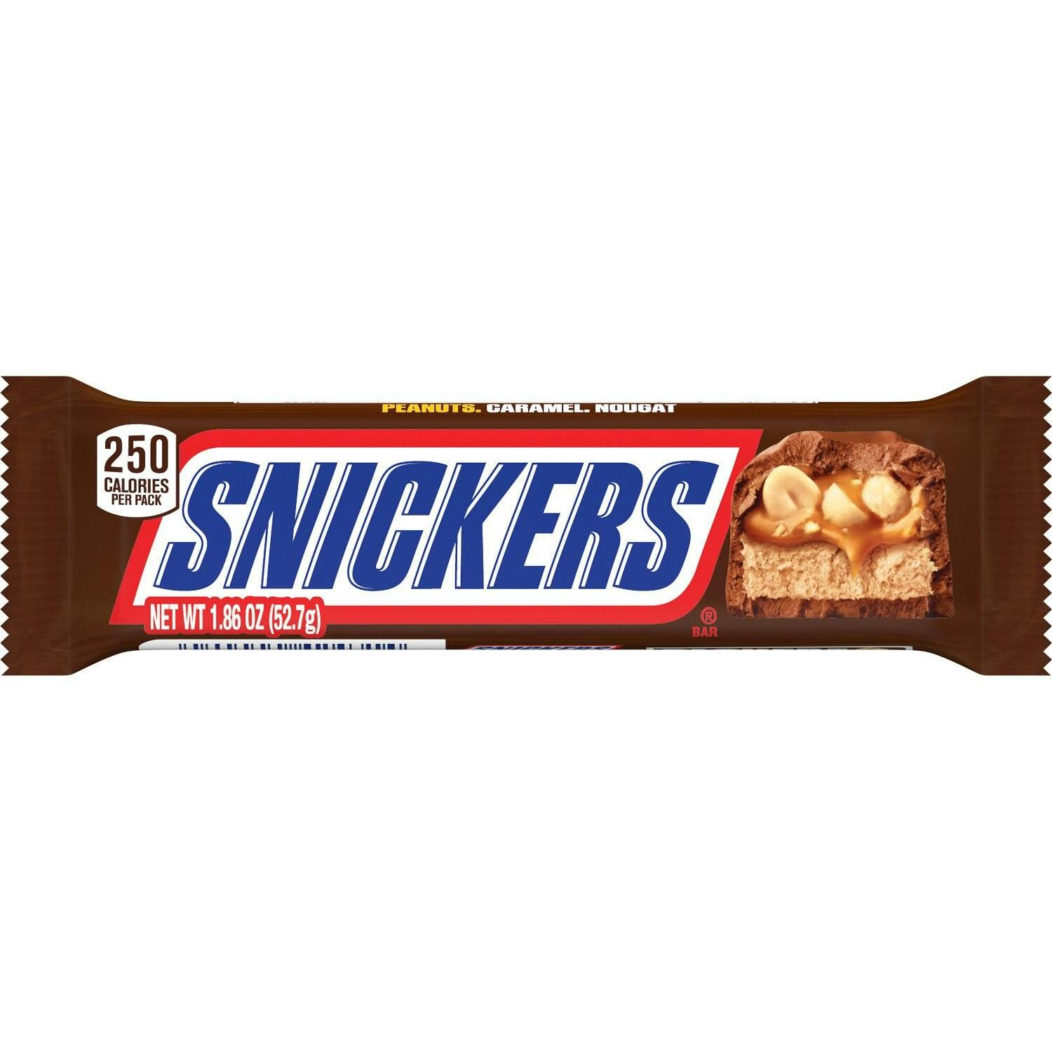 2 Snickers Candy Bars