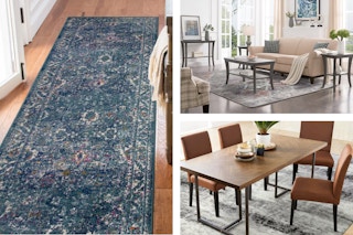 lowes rugs collage