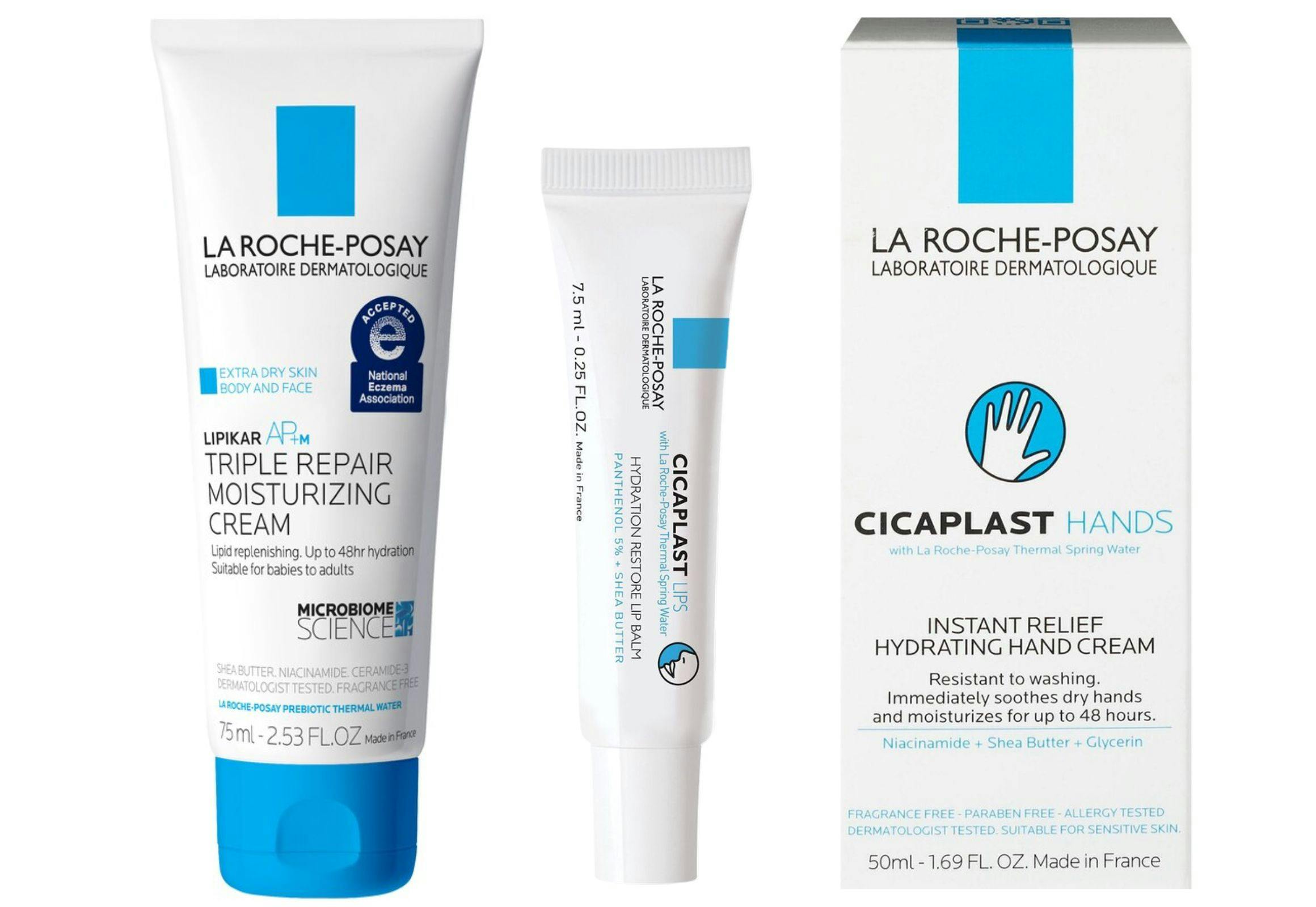 3 La Roche-Posay Skincare Products