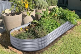 Galvanized Raised Garden Bed, Only $30 on Amazon card image