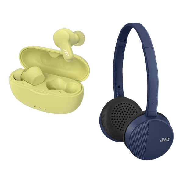 JVC Wireless Headphones Set