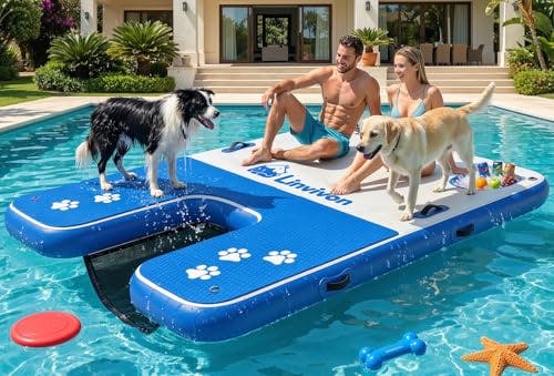 Inflatable Dog Dock & Boat Ramp