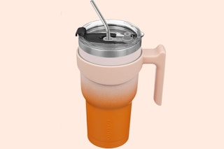 Tumbler with Handle and Straw B0C4H3D912