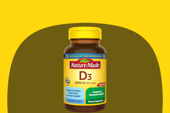 Nature Made Vitamin D3 Softgels, as Low as $3.25 on Amazon