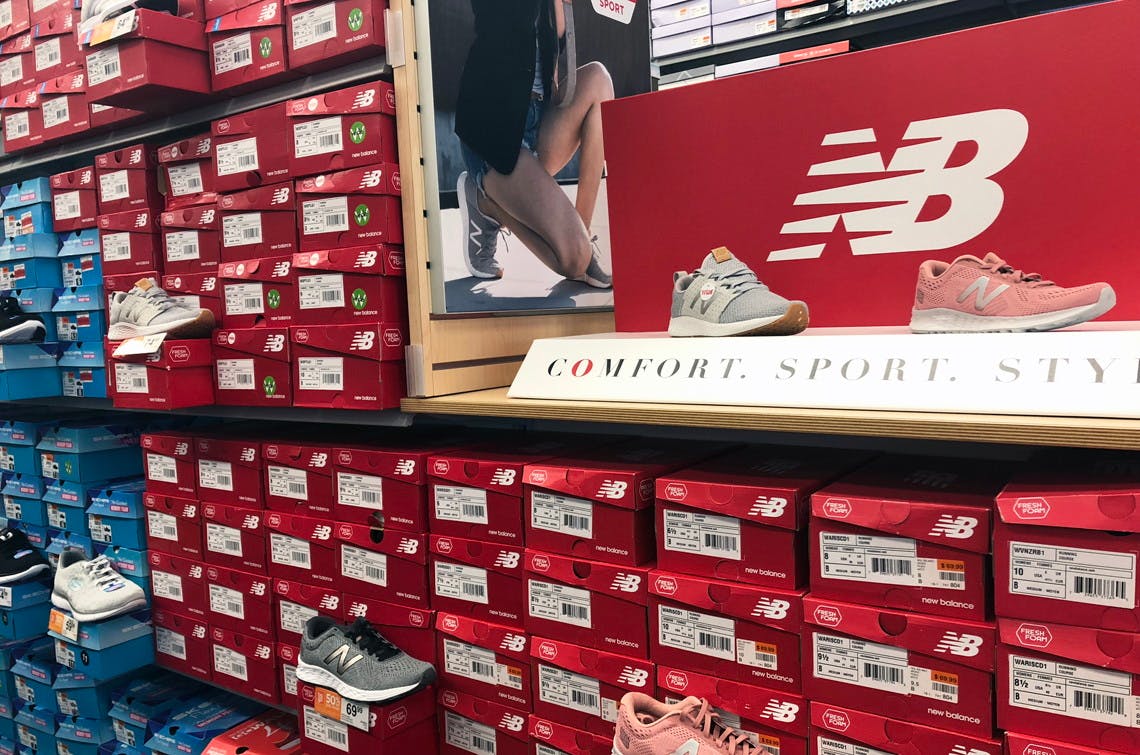 New balance clearance at famous footwear