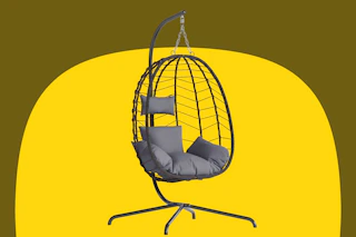 hanging egg chair with stand walmart