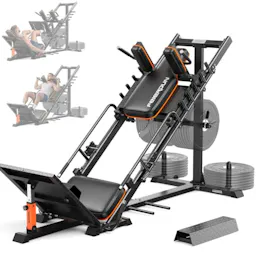 Leg Press & Hack Squat Machine