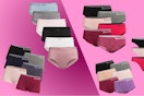 5 different styles sets of Reebok Women's underwear 