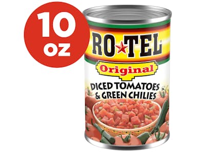 5 Rotel Tomatoes Cans