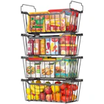 Freezer Organizer Bins 4-Pack