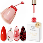Red French Tip Liner Gel Polish