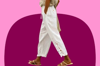 Walmart women's linen pants