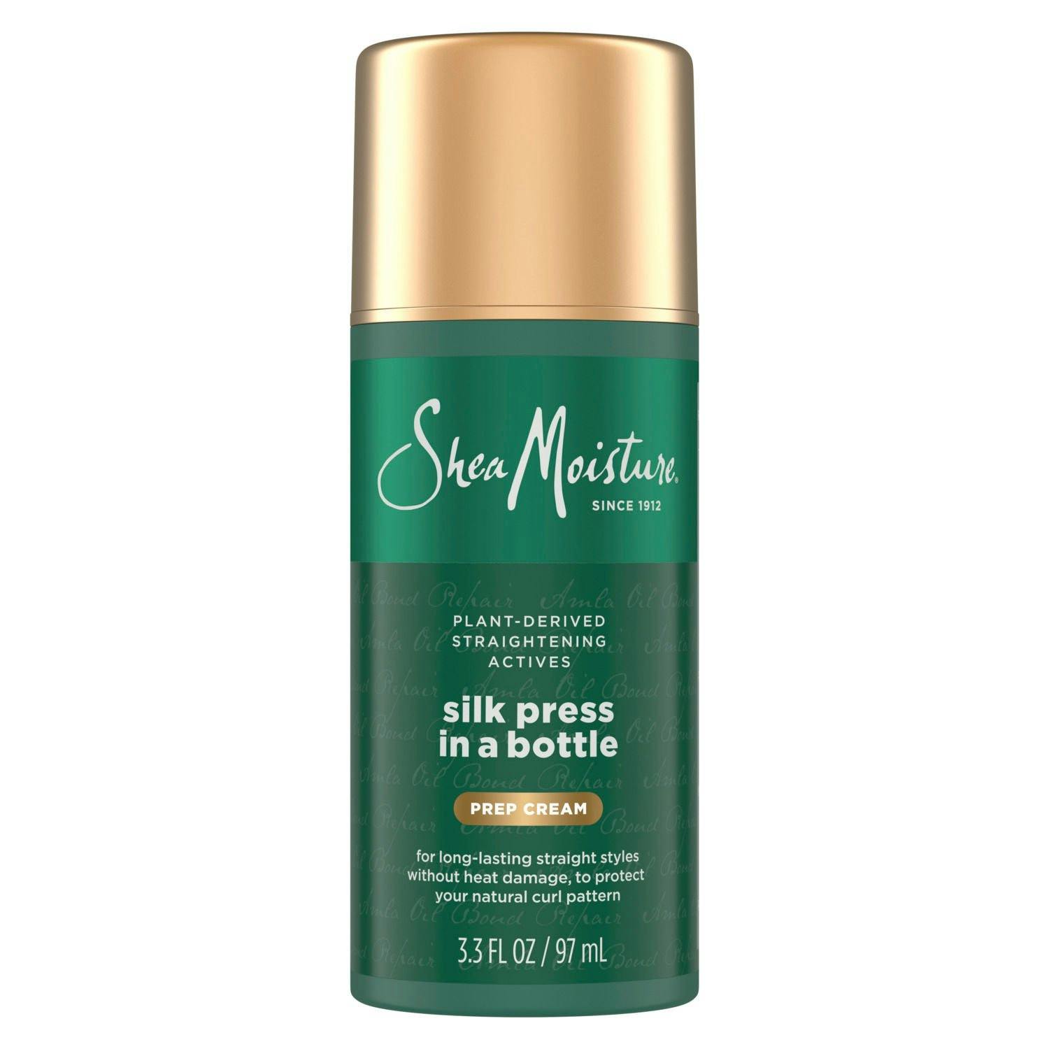 2 Shea Moisture Silk Press Prep Creams