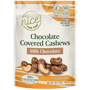 2 Nice! Chocolate Cashews Bags