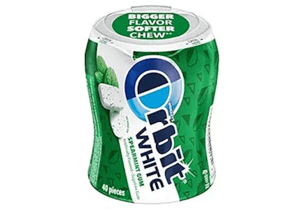 2 Orbit White Gum Packs