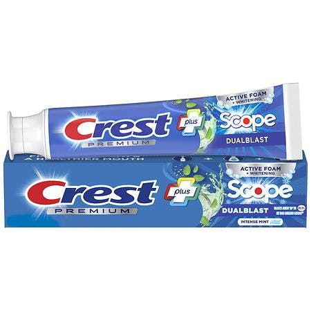 Crest Premium Dual Blast Toothpaste