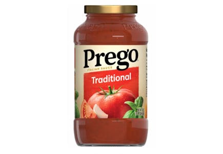 Prego Pasta Sauce Jar