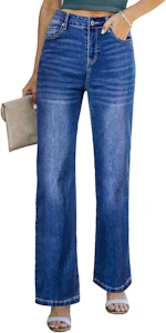 Sidefeel Women's Wide Leg Jeans