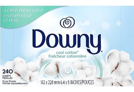 4 Downy Dryer Sheet Boxes
