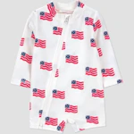 Baby Americana Rash Guard Swimsuit