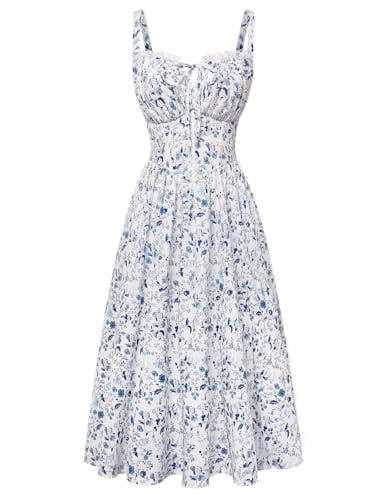 Women's Floral Corset Dress
