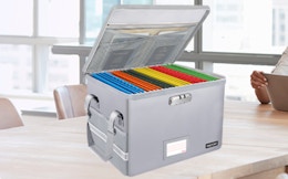 Fireproof File Organizer, Now $26.39 on Amazon card image