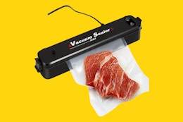 Vacuum Sealer Machine, Only $15 on Amazon card image