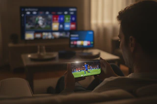someone watching the world cup on direcTV