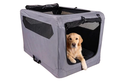 Foldable Soft Dog Crate