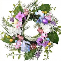 Easter Egg Wreath