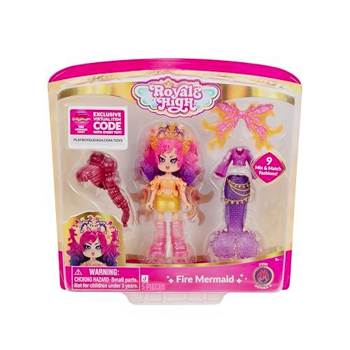 Fire Mermaid Fashion Doll
