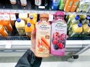 hand holding bolthouse farms drinks