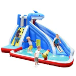 Costway Inflatable Water Slide