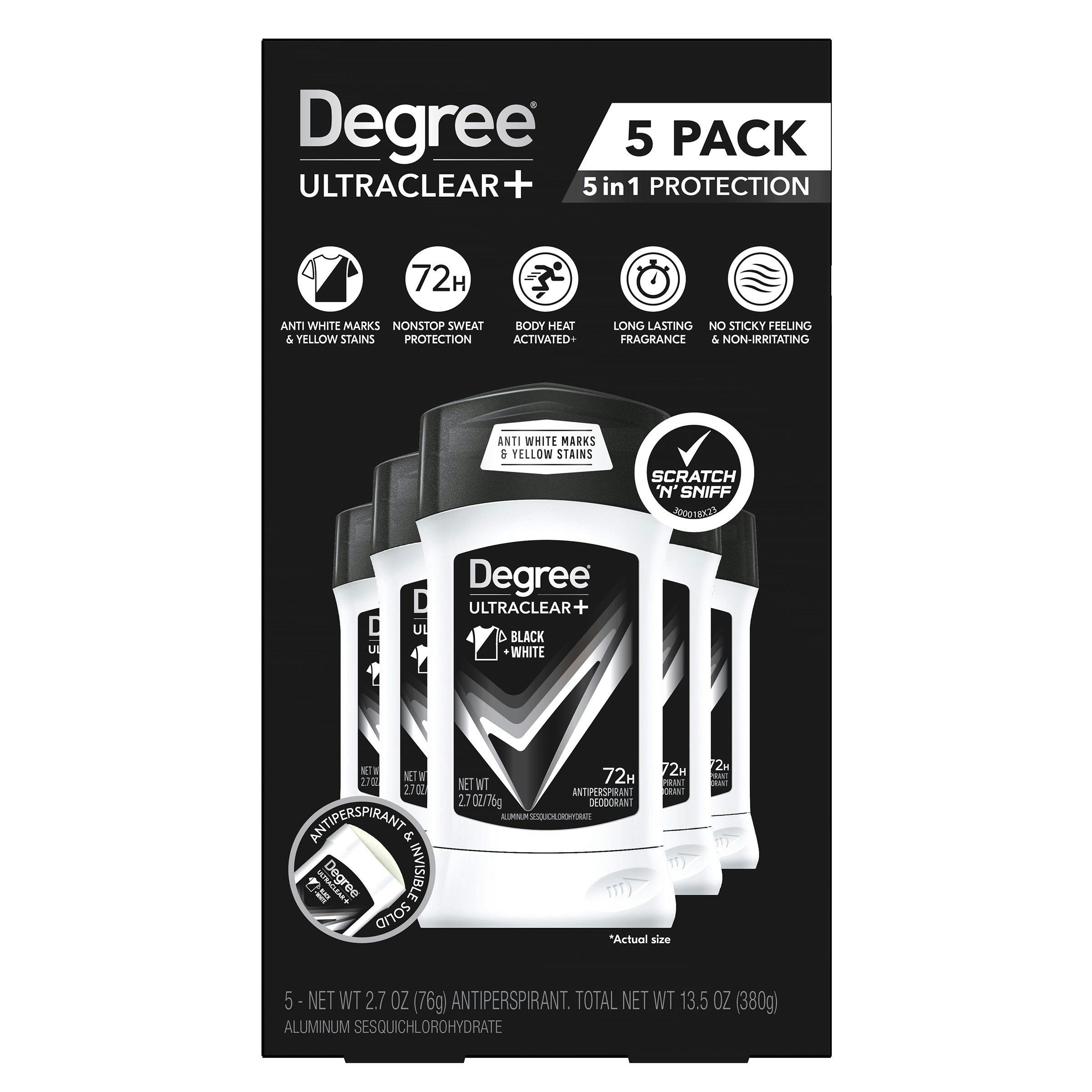 Degree Men Deodorant 5-Pack