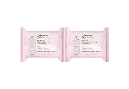 Garnier Micellar Wipes 2-Pack