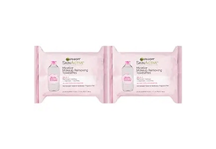 Garnier Micellar Wipes 2-Pack