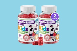 Two packages of Sugar-Free Magnesium Gummies.