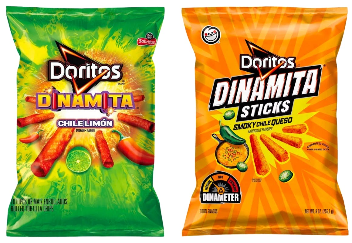 2 Doritos Dinamita Chips