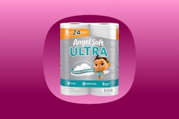 Angel Soft Ultra Toilet Paper, as Low as $3.24 on Amazon card image