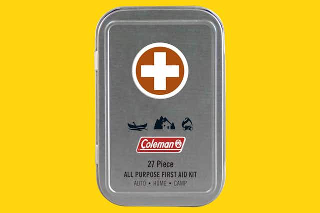 Coleman All-Purpose Mini First-Aid Kit, Just $5.50 on Amazon card image