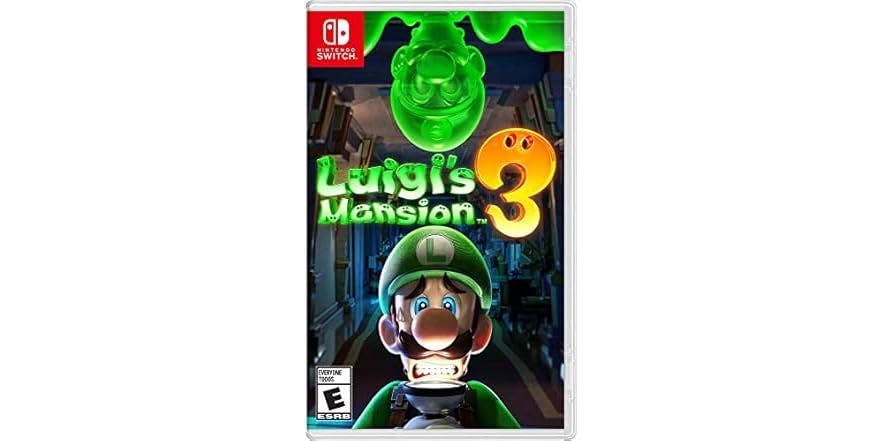 Nintendo Switch Luigi's Mansion 3