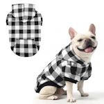 Plaid Dog Hoodie