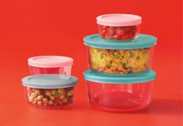 Pyrex Sale at Kohl's: 10-Piece Set for $17 (As Low as $1.70 per Piece) card image